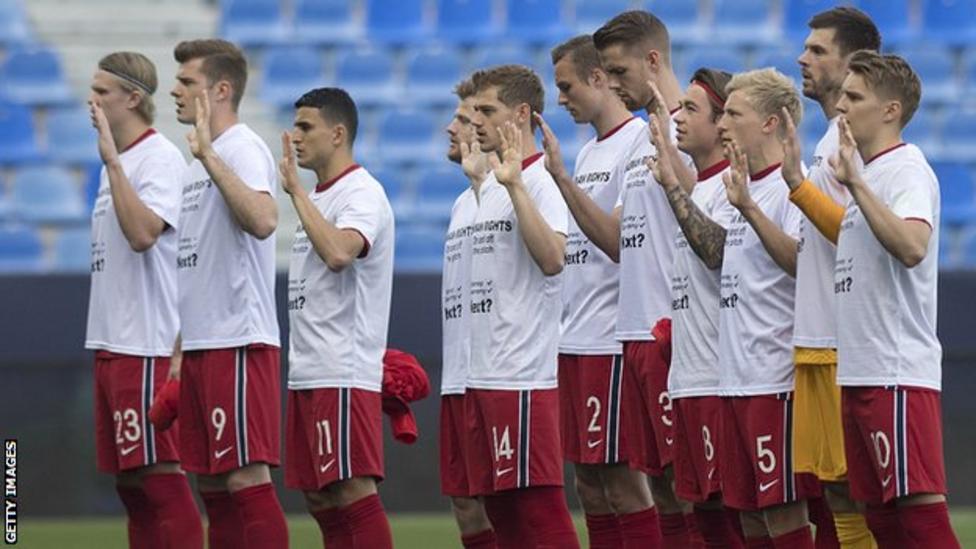 Haaland's Hat-trick Powers Norway To Winning Start In World Cup Qualifying Haaland's Hat-trick Powers Norway To Winning Start In World Cup Qualifying