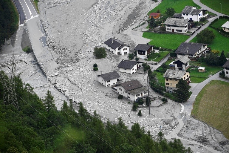 Helicopter And Ground Evacuation Of Livestock: Swiss Alps Landslide Prevention Helicopter And Ground Evacuation Of Livestock: Swiss Alps Landslide Prevention