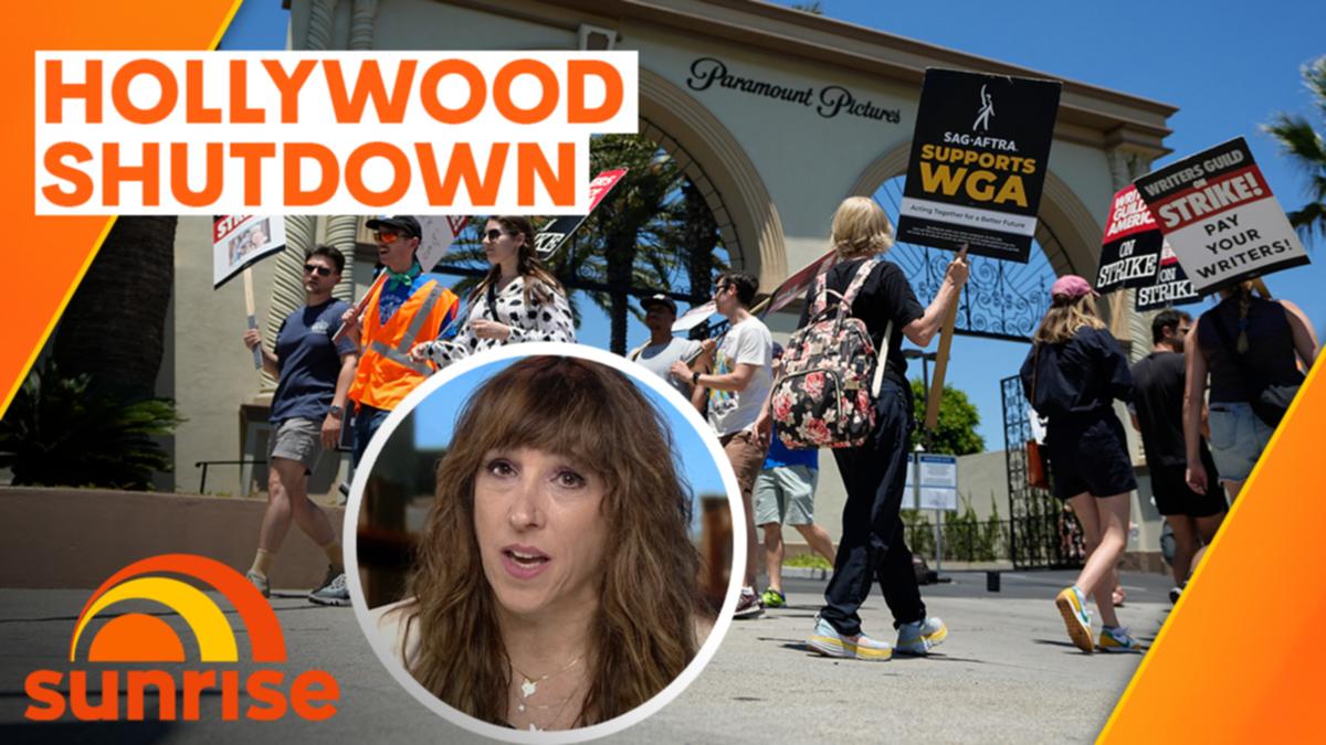Hollywood Production Grinds To Halt Amidst Combined Actors And Writers Strike Hollywood Production Grinds To Halt Amidst Combined Actors And Writers Strike