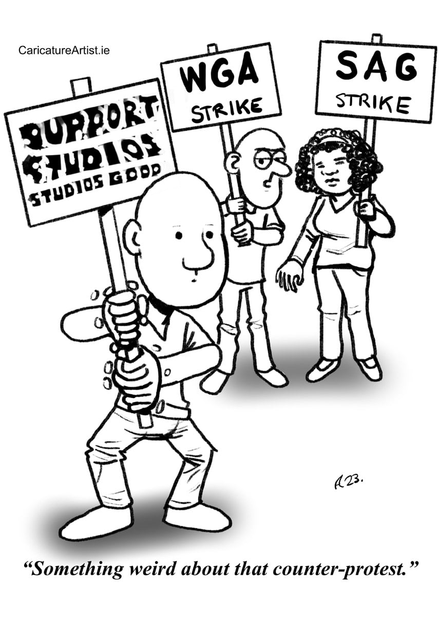 Hollywood Shutdown: WGA And SAG-AFTRA Strike Impacts Film And Television Hollywood Shutdown: WGA And SAG-AFTRA Strike Impacts Film And Television