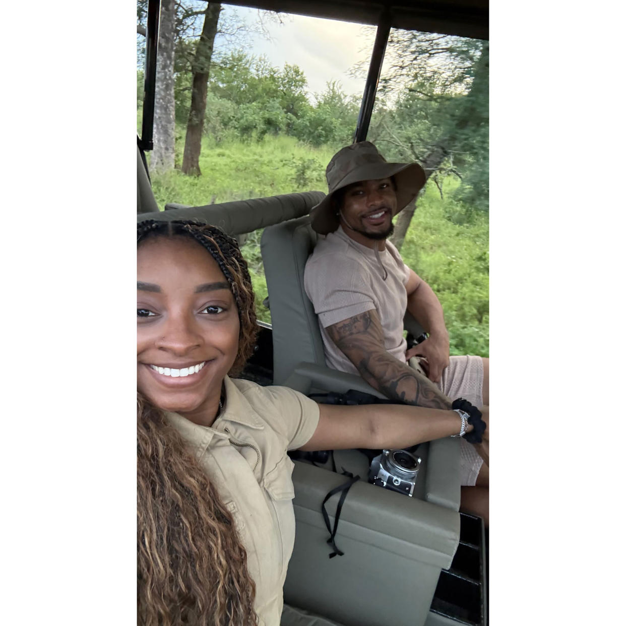 Honeymoon In South Africa: Simone Biles' Pictures Honeymoon In South Africa: Simone Biles' Pictures