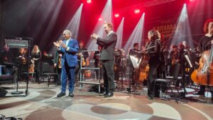 Ilaiyaraaja's London Symphony Triumph: Rajinikanth's Acknowledgment Ilaiyaraaja's London Symphony Triumph: Rajinikanth's Acknowledgment