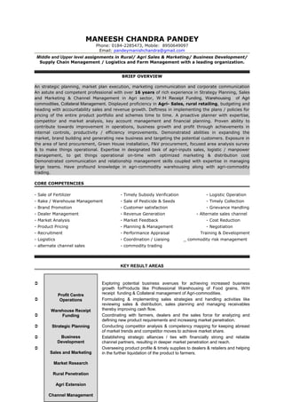 Improving Efficiency In Commodities: Targeting Core Groups & Managing Walleye Credit Improving Efficiency In Commodities: Targeting Core Groups & Managing Walleye Credit