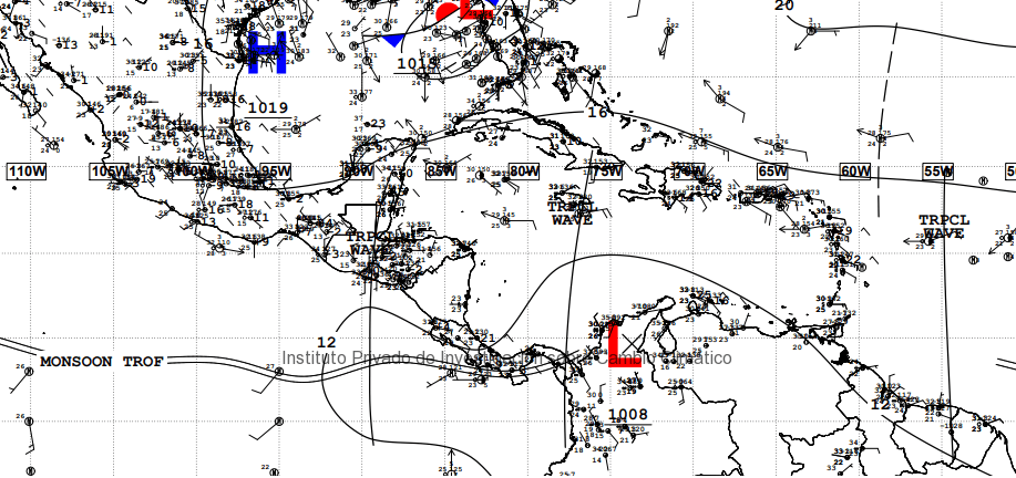 Informe Meteorológico: Previsión De Lluvias Moderadas Informe Meteorológico: Previsión De Lluvias Moderadas