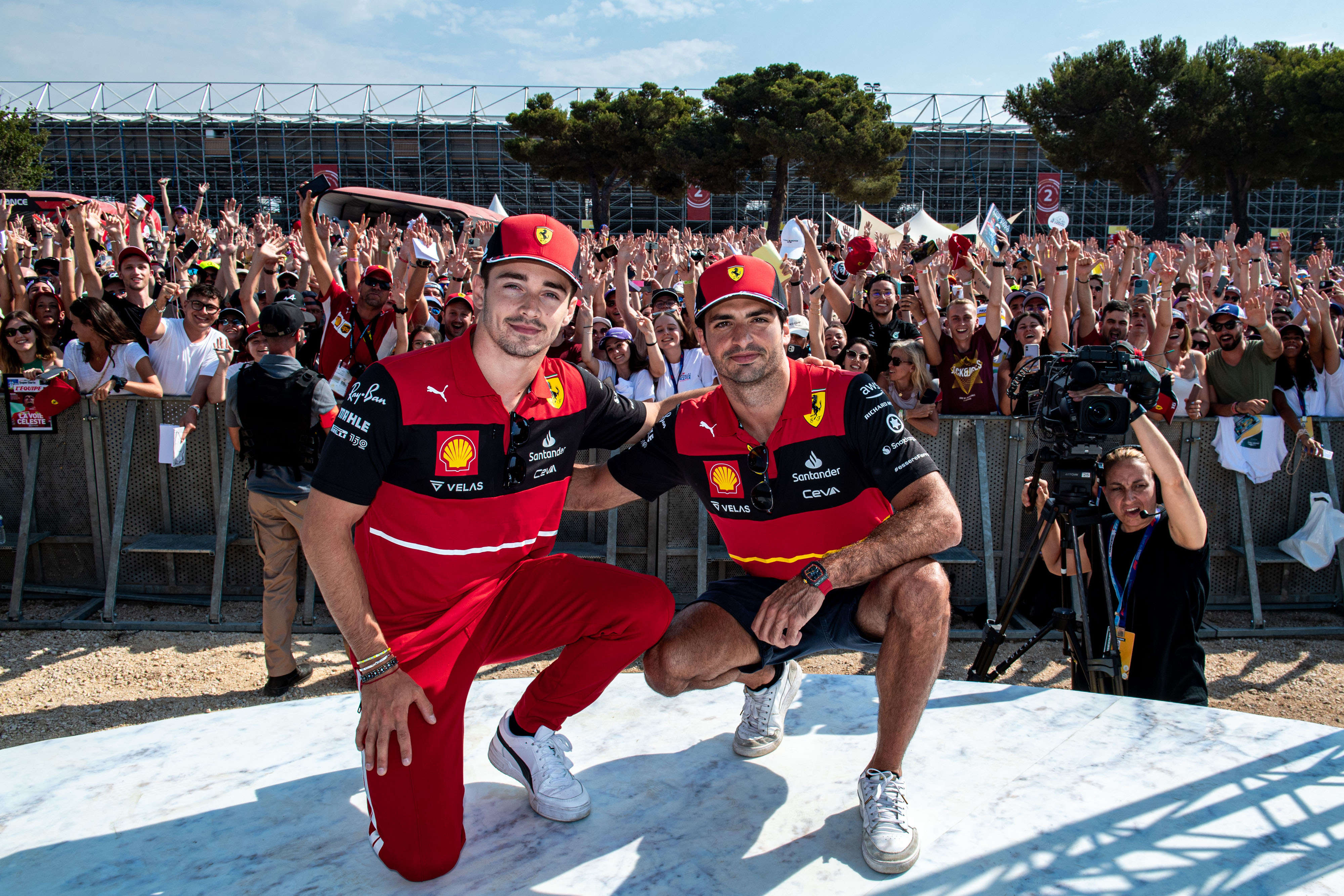 Internal Conflict: Ferrari's Balancing Act With Hamilton And Leclerc Internal Conflict: Ferrari's Balancing Act With Hamilton And Leclerc