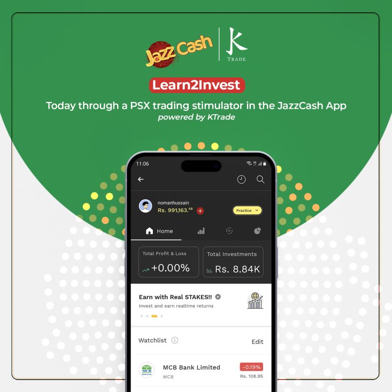 Investing In Pakistan: JazzCash And KTrade's Collaborative Approach Investing In Pakistan: JazzCash And KTrade's Collaborative Approach