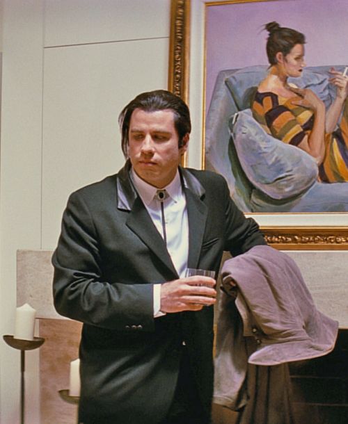 John Travolta Enjoys Pulp Fiction-Themed Steak Dinner In Miami Video John Travolta Enjoys Pulp Fiction-Themed Steak Dinner In Miami Video