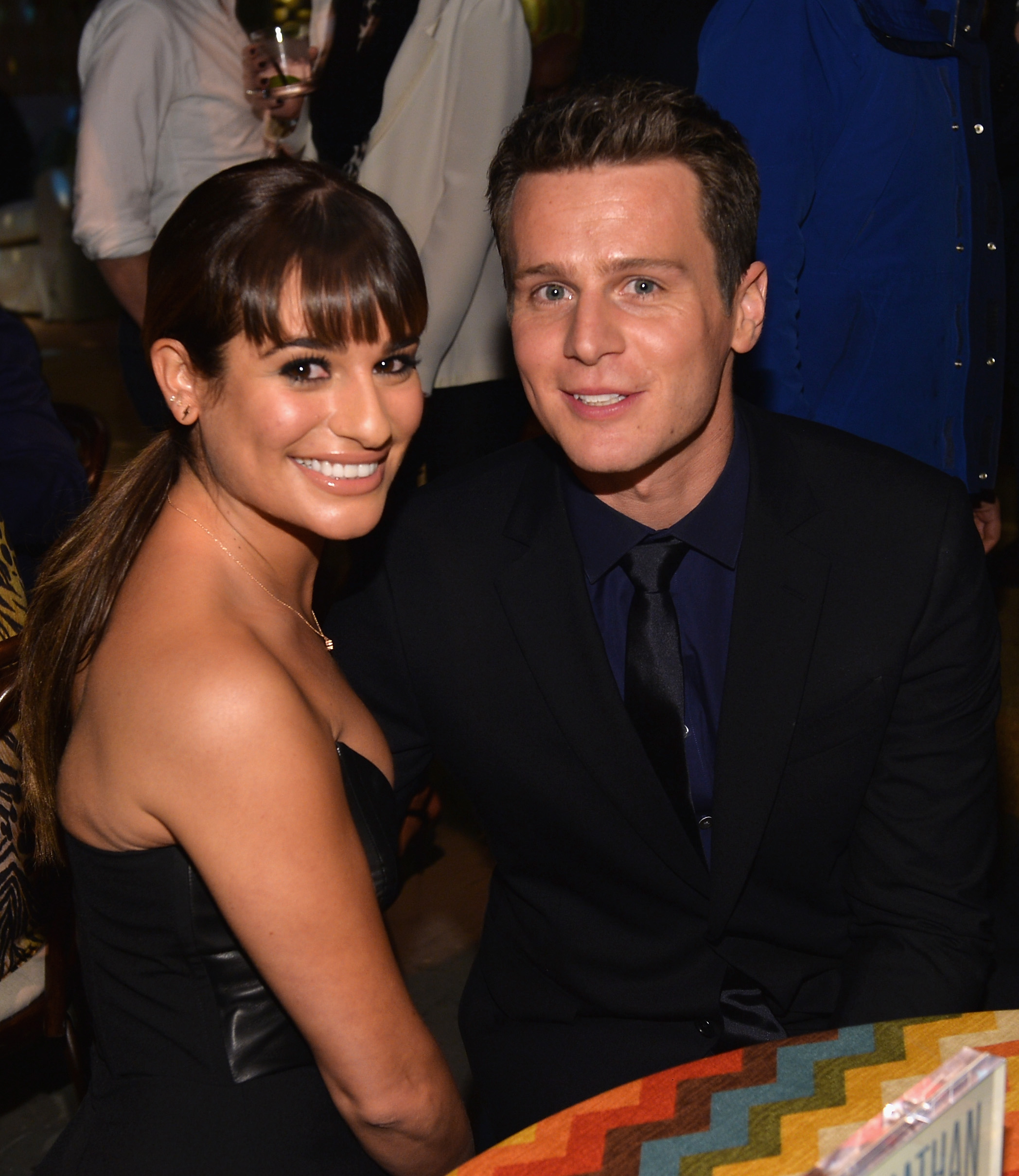 Jonathan Groff's Broadway Opening: Lea Michele & Friends Show Support Jonathan Groff's Broadway Opening: Lea Michele & Friends Show Support