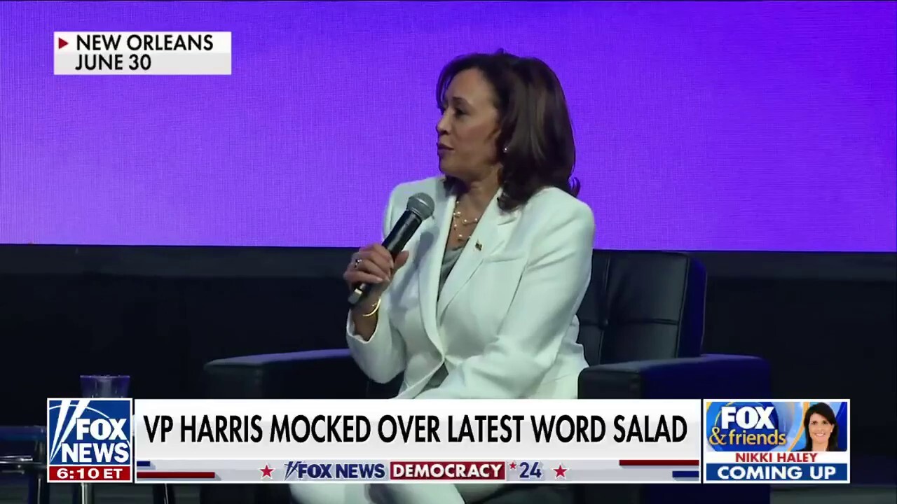 Kamala Harris' Broadway Speech: A Word Salad?