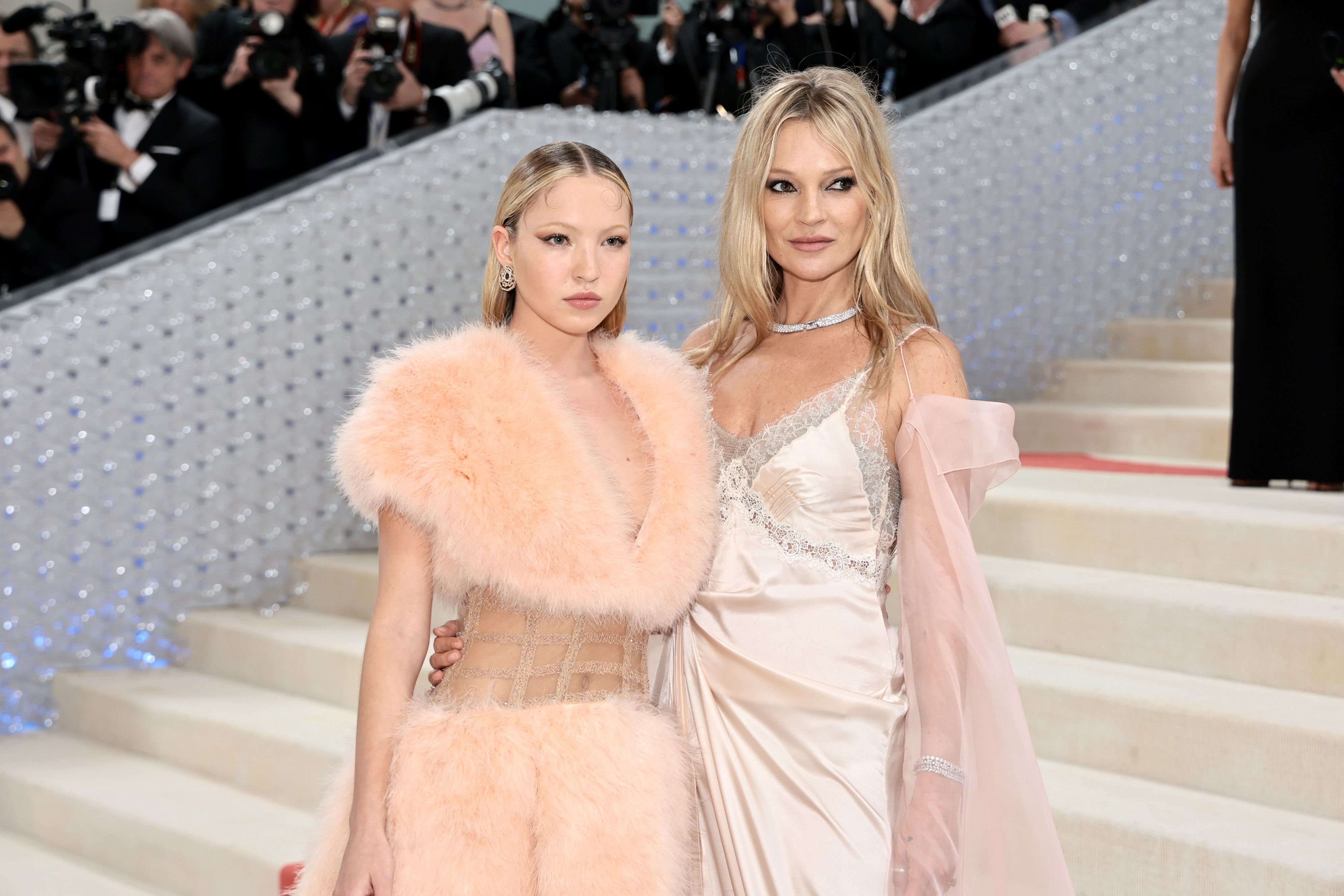 Kate And Lila Moss: A Chic Mother-Daughter Moment In LBDs At London Fashion Week Kate And Lila Moss: A Chic Mother-Daughter Moment In LBDs At London Fashion Week