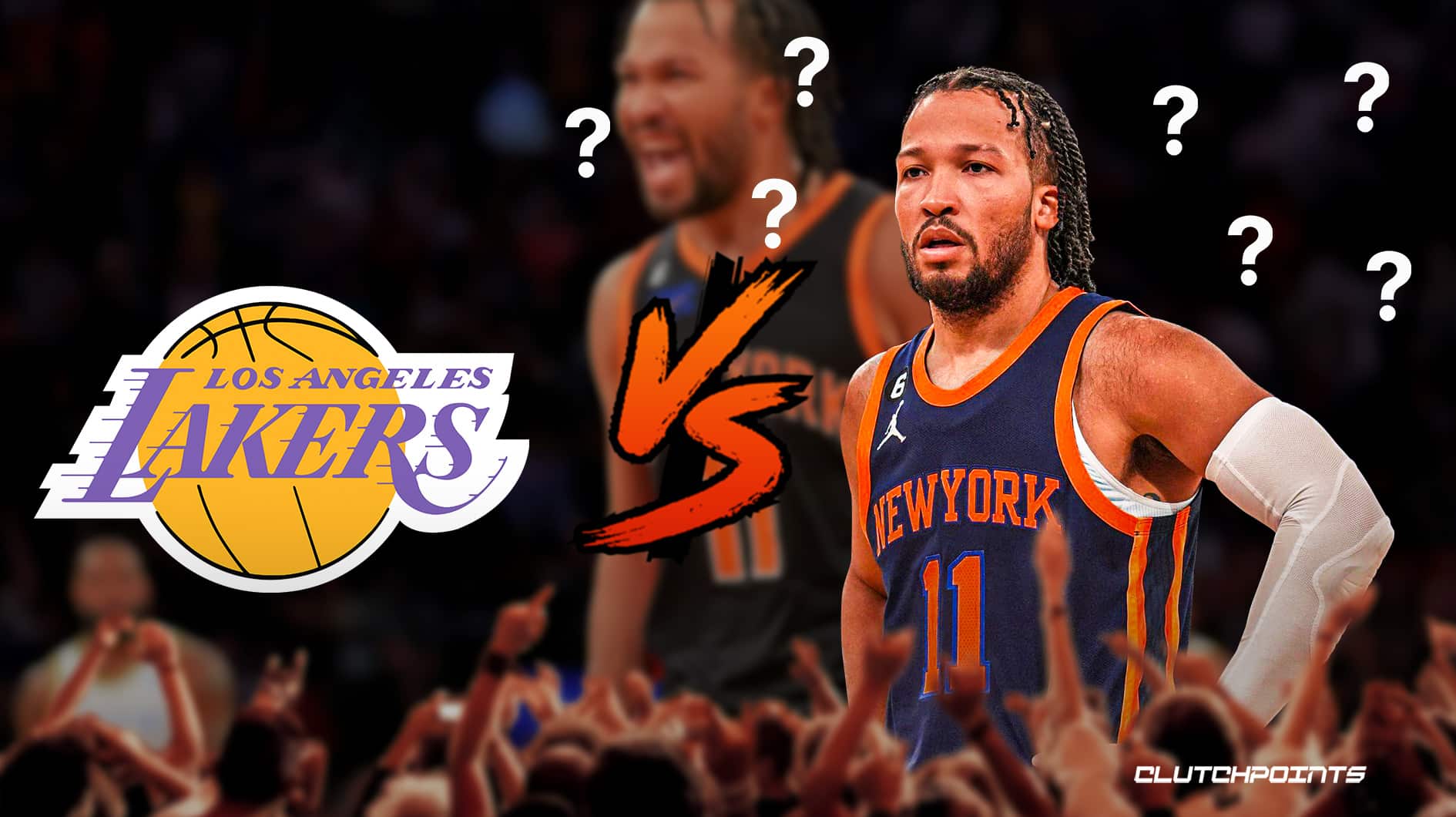 Knicks' Brunson Exits Game After Overtime Ankle Injury Against Lakers Knicks' Brunson Exits Game After Overtime Ankle Injury Against Lakers
