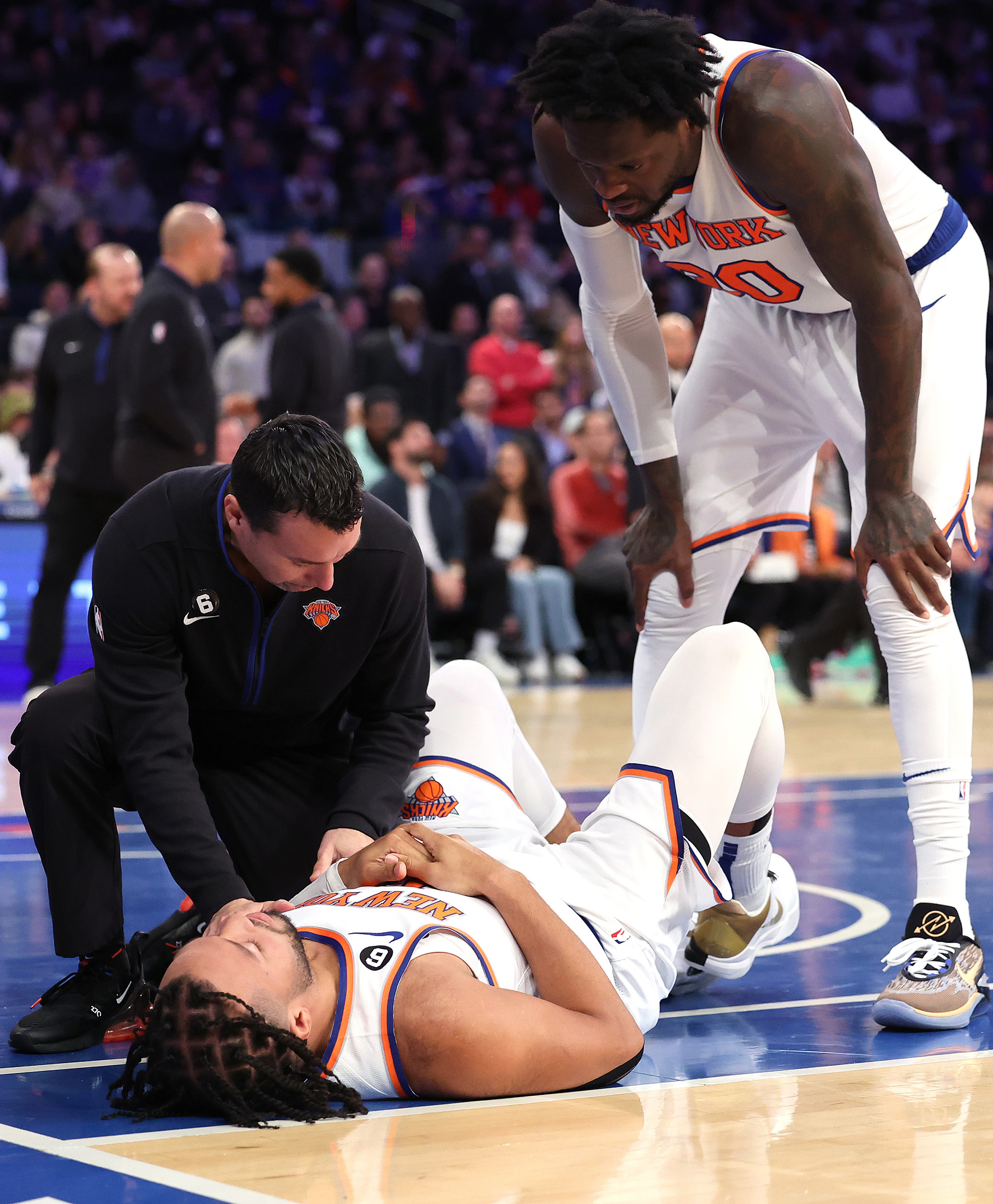 Knicks' Playoff Hopes Dented By Jalen Brunson Injury Knicks' Playoff Hopes Dented By Jalen Brunson Injury
