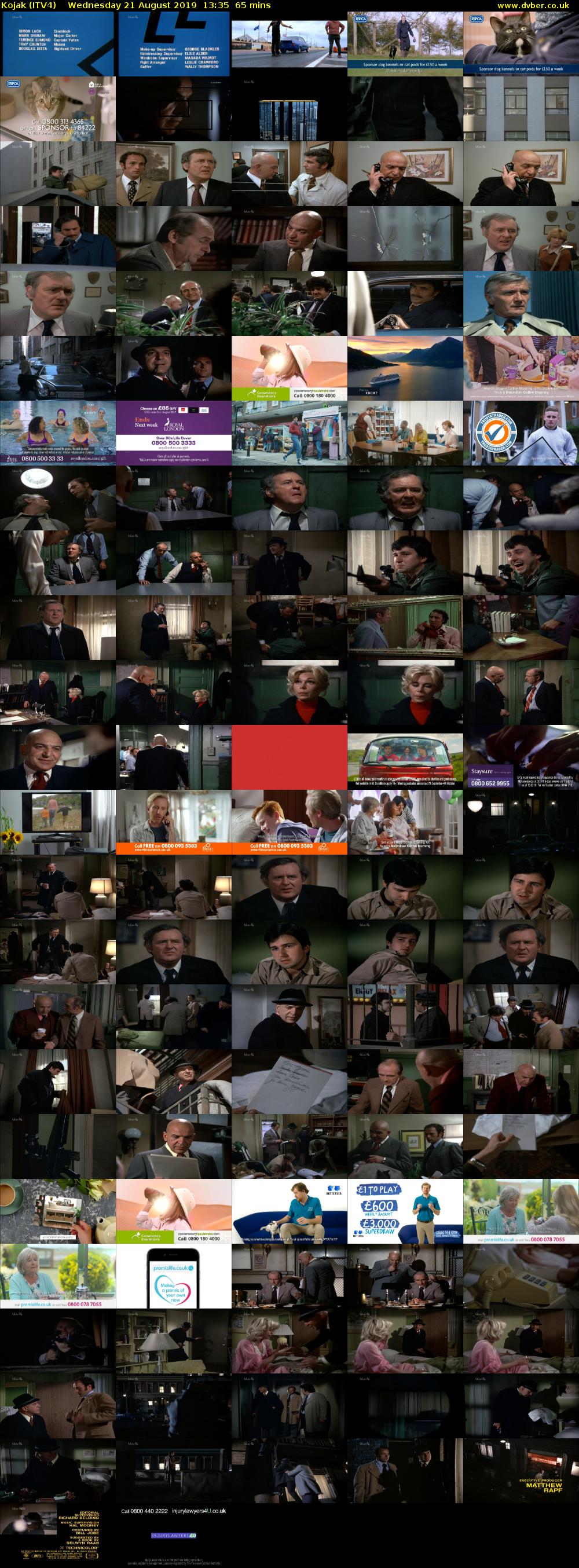 Kojak TV Guide: ITV4 Air Dates And Times Kojak TV Guide: ITV4 Air Dates And Times