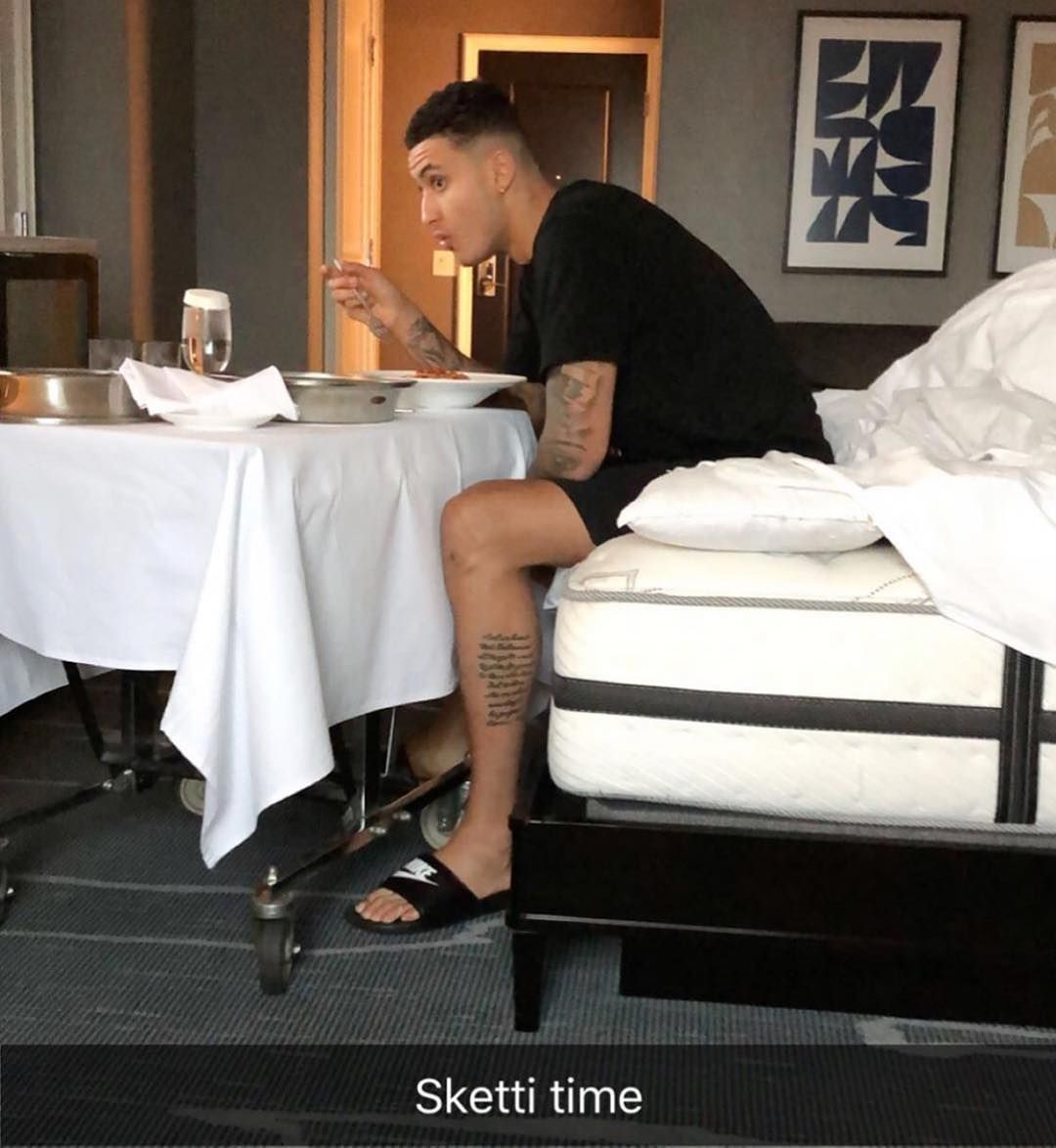 Kuzma Comments On Tatum's Viral Instagram Photo Kuzma Comments On Tatum's Viral Instagram Photo