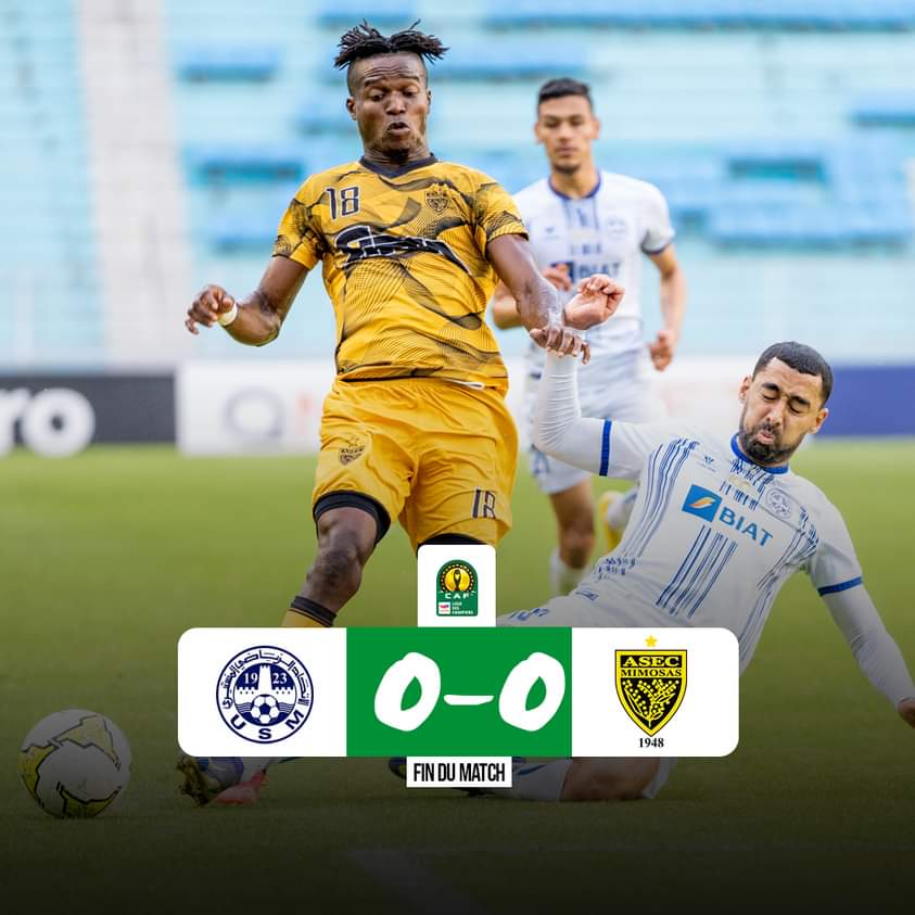 L'ASEC Éliminée De La Coupe De La CAF: Déception Pour Les Mimosas L'ASEC Éliminée De La Coupe De La CAF: Déception Pour Les Mimosas