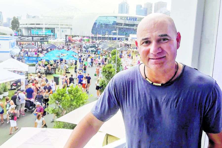 La Bestia Sudamericana: Agassi Rememora A Ríos La Bestia Sudamericana: Agassi Rememora A Ríos
