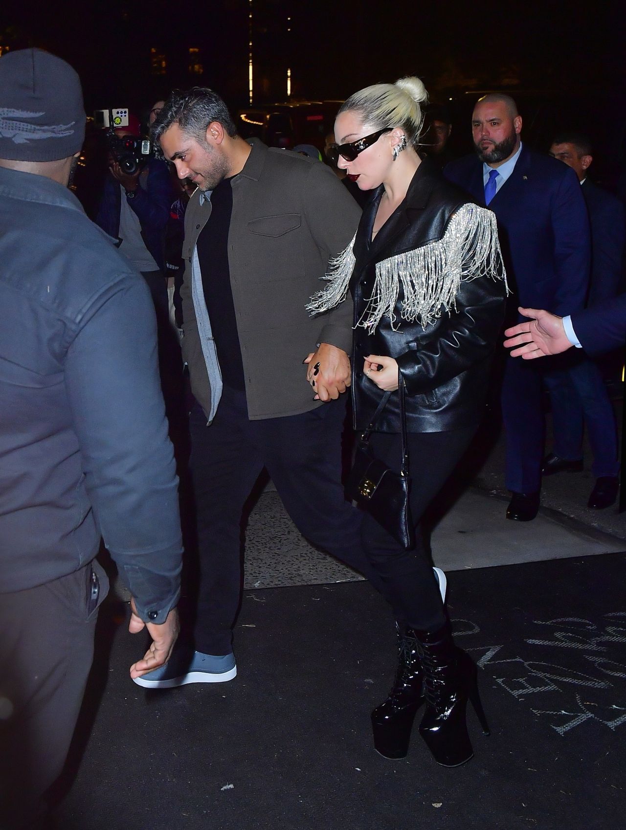 Lady Gaga And Michael Polansky At The SNL Afterparty Lady Gaga And Michael Polansky At The SNL Afterparty