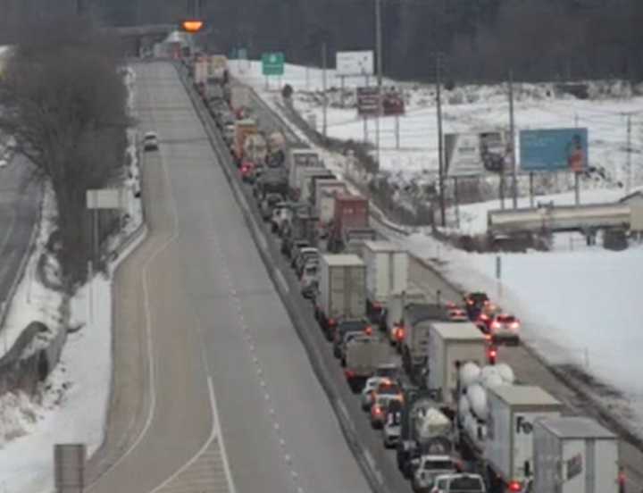 Lancaster County FedEx Truck Catches Fire On Route 283 Lancaster County FedEx Truck Catches Fire On Route 283