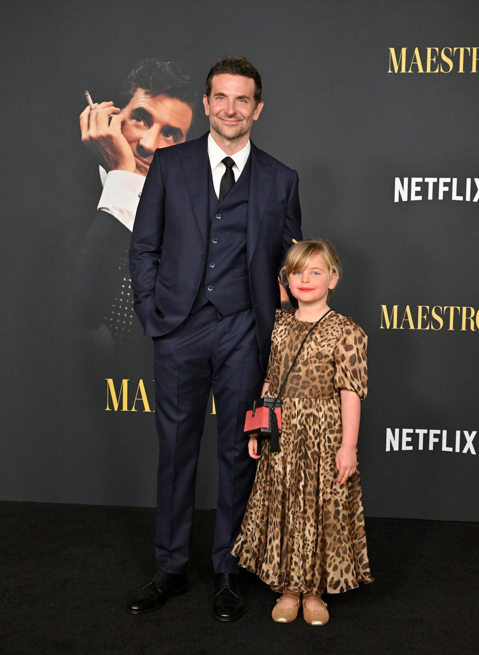 Lea De Seine Shafer And Bradley Cooper's Adorable Super Bowl 2025 Moment Lea De Seine Shafer And Bradley Cooper's Adorable Super Bowl 2025 Moment