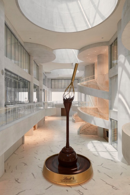 Lindt's Latest Chocolate Emporium Opens In Central London Lindt's Latest Chocolate Emporium Opens In Central London