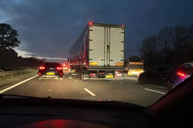 Long Delays On M6 After Van Crash Long Delays On M6 After Van Crash
