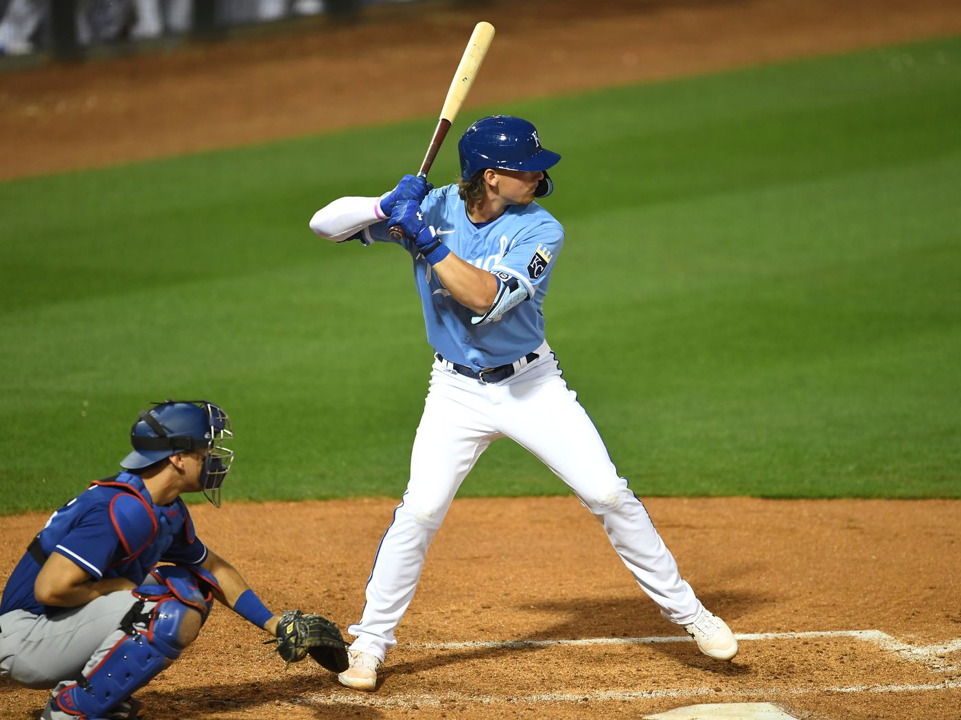 Maikel Garcia Homer, Witt Jr. RBI Double Power Royals Past Guardians