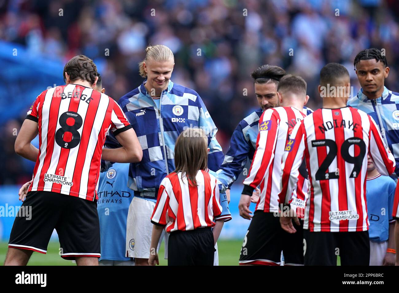 Man City Mascot Hospitalised With Whiplash: Erling Haaland Involved Man City Mascot Hospitalised With Whiplash: Erling Haaland Involved