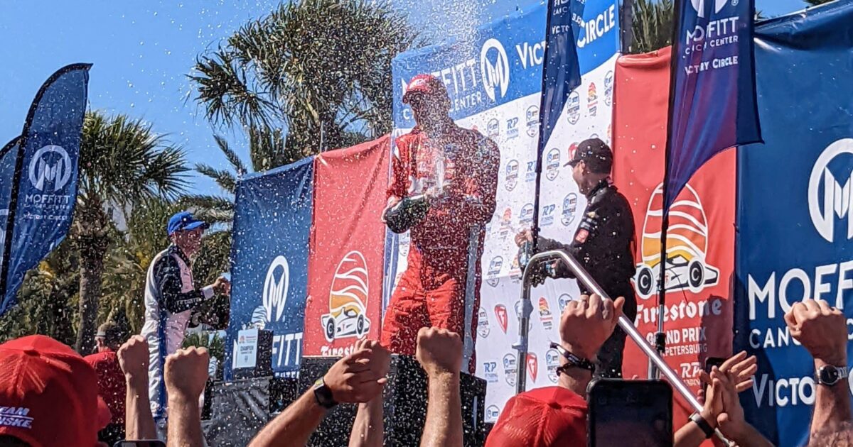 McLaughlin's Pole-Winning Performance At St. Petersburg Grand Prix McLaughlin's Pole-Winning Performance At St. Petersburg Grand Prix