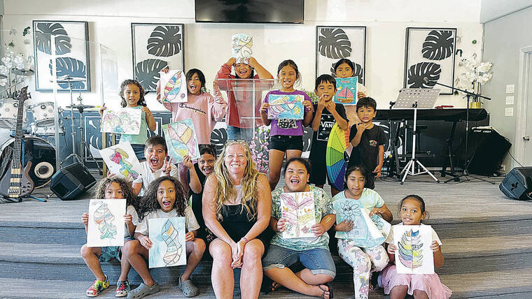 Memorial Day Poster Contest: Hawaii Keiki Celebrate Through Art And Lei-Making Memorial Day Poster Contest: Hawaii Keiki Celebrate Through Art And Lei-Making