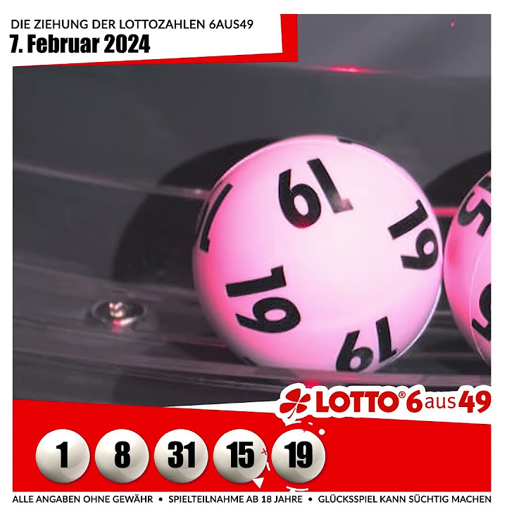 Mittwoch Lotto 6aus49 (9.4.2025): Ziehungsergebnisse Und Gewinne Mittwoch Lotto 6aus49 (9.4.2025): Ziehungsergebnisse Und Gewinne
