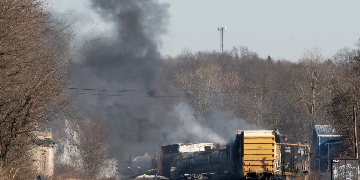 Months Of Lingering Toxic Chemicals In Buildings After Ohio Train Derailment Months Of Lingering Toxic Chemicals In Buildings After Ohio Train Derailment