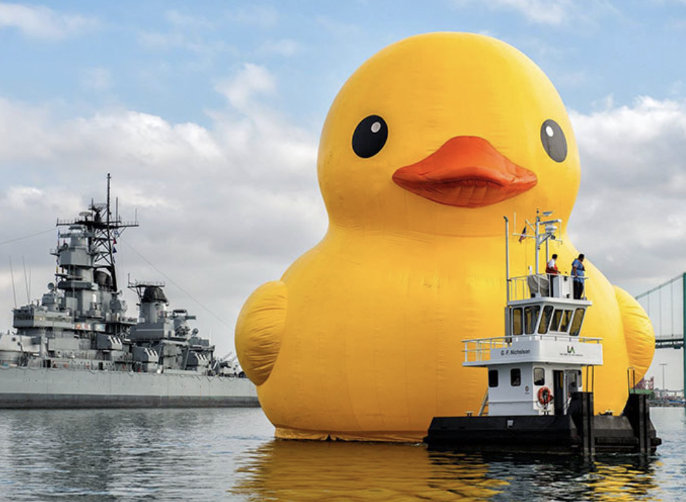 Myrtle Beach Welcomes The World's Largest Rubber Duck Myrtle Beach Welcomes The World's Largest Rubber Duck