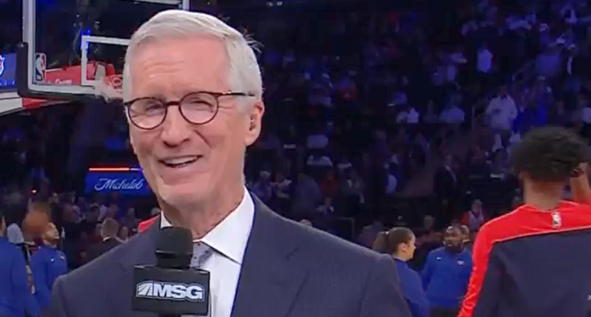 NBA Game Commentary: Breen's Interaction With Mikal Bridges NBA Game Commentary: Breen's Interaction With Mikal Bridges