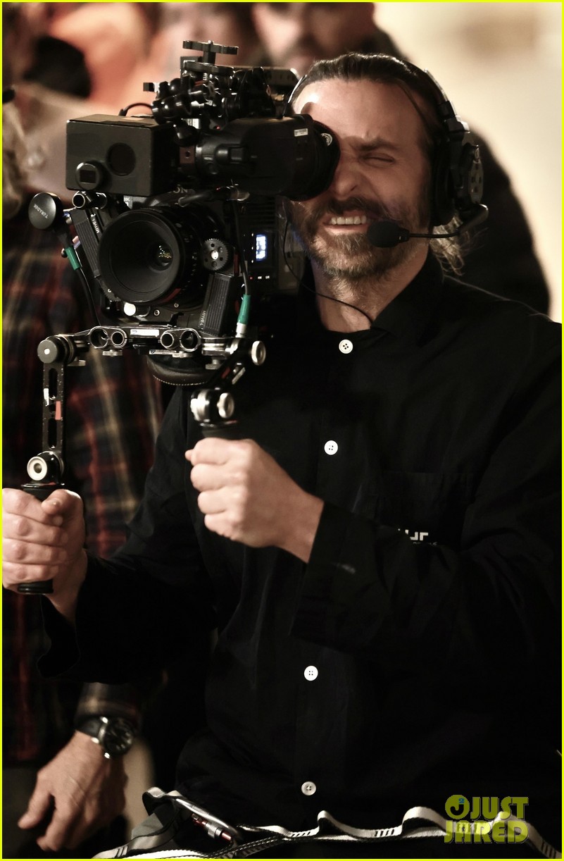 New Photos: Bradley Cooper Directing Will Arnett On The Set Of New Photos: Bradley Cooper Directing Will Arnett On The Set Of