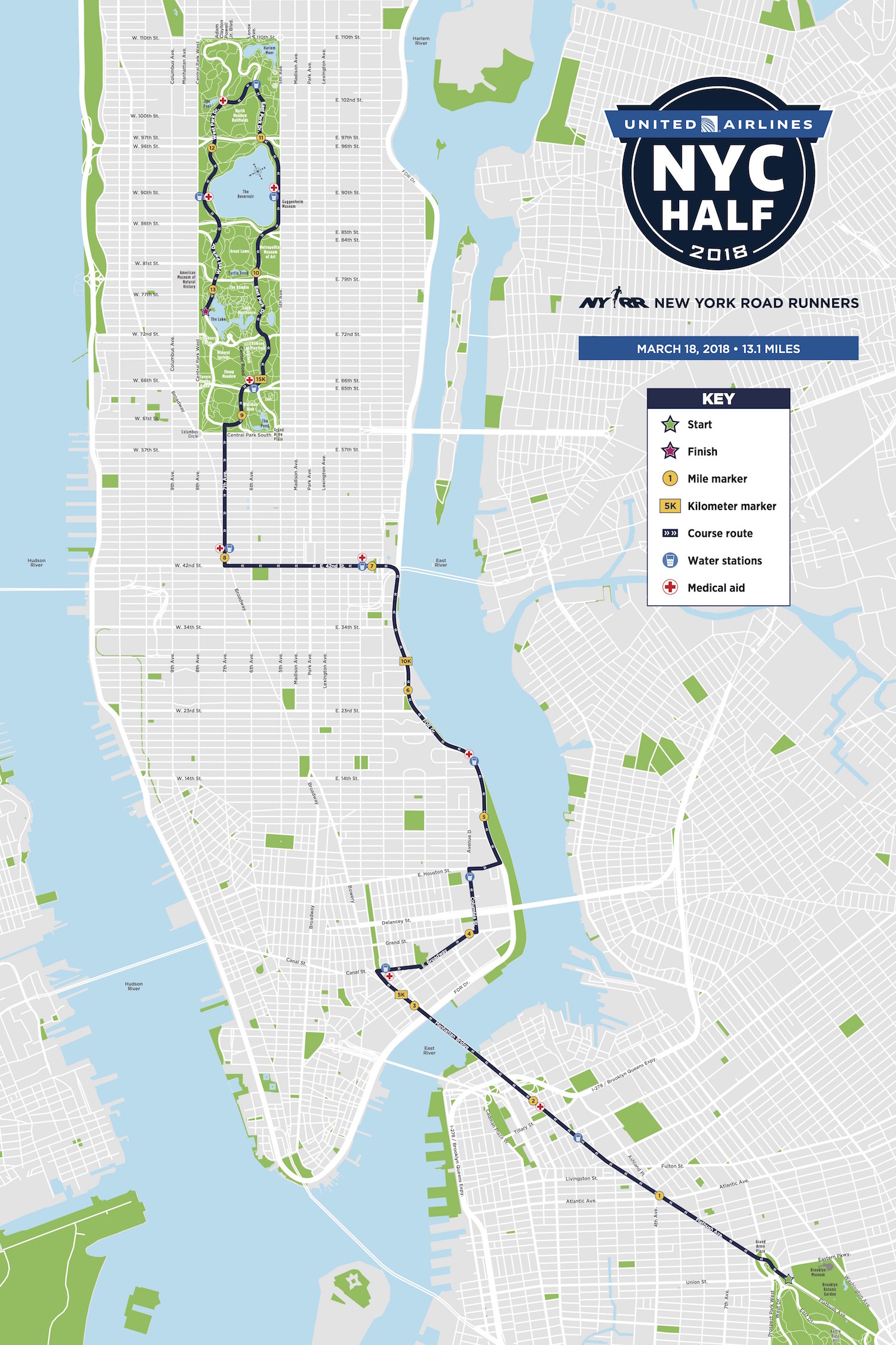 NYC Half Marathon: Tens Of Thousands To Run Across Brooklyn Bridge NYC Half Marathon: Tens Of Thousands To Run Across Brooklyn Bridge
