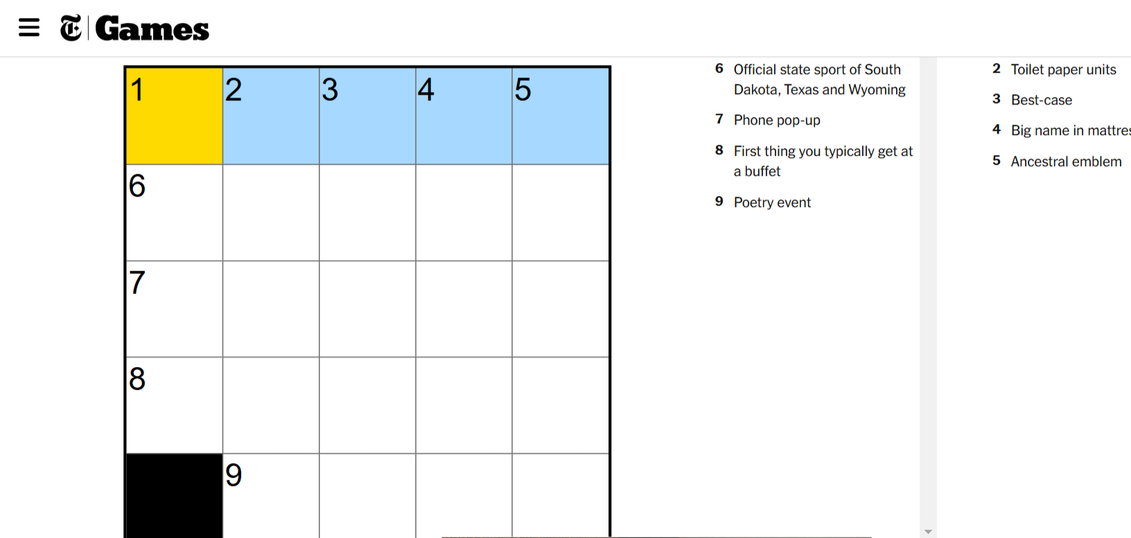 NYT Mini Crossword Hints, Clues & Answers For April 8, 2025 (Tuesday) NYT Mini Crossword Hints, Clues & Answers For April 8, 2025 (Tuesday)