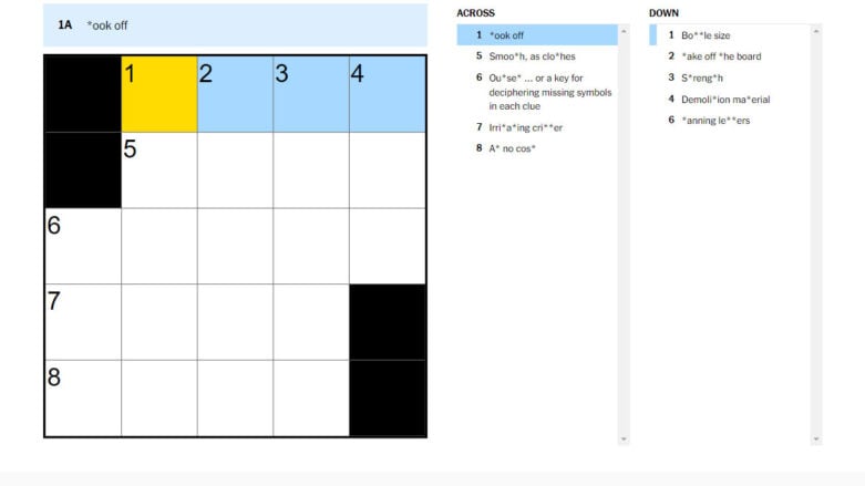 NYT Mini Crossword Sunday May 11: Hints, Clues And Solutions NYT Mini Crossword Sunday May 11: Hints, Clues And Solutions