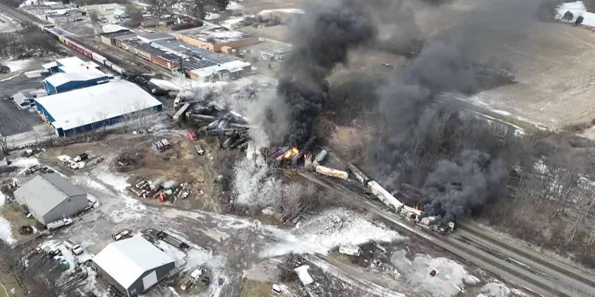 Ohio Train Derailment Aftermath: Investigation Into Lingering Toxic Chemicals Ohio Train Derailment Aftermath: Investigation Into Lingering Toxic Chemicals