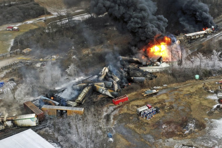Ohio Train Derailment Aftermath: Prolonged Presence Of Toxic Chemicals Ohio Train Derailment Aftermath: Prolonged Presence Of Toxic Chemicals