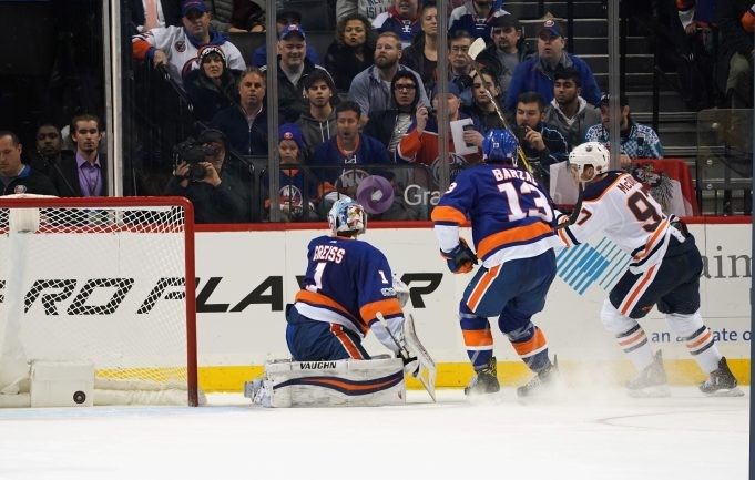 Oilers Edge Islanders In OT; Draisaitl Celebrates 100-Point Season Oilers Edge Islanders In OT; Draisaitl Celebrates 100-Point Season