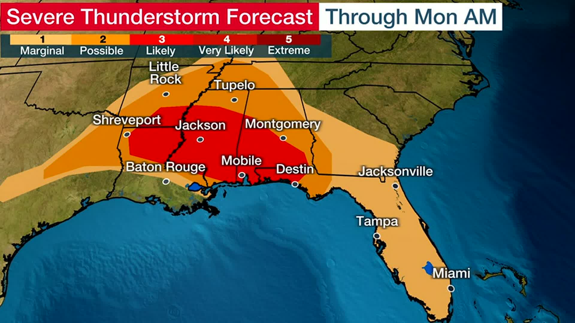 Overnight Storm Chances And Monday's Severe Weather Outlook Overnight Storm Chances And Monday's Severe Weather Outlook