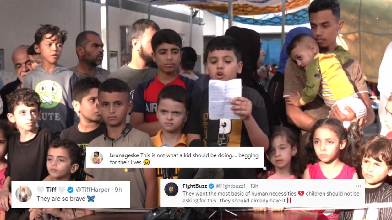 Palestinian Envoy's Emotional UN Plea For Gaza Children Palestinian Envoy's Emotional UN Plea For Gaza Children