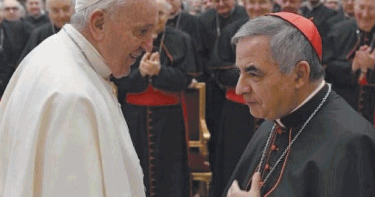 Papa Francesco:  Prematuro Parlare Di Dimissioni Per Il Cardinale Becciu