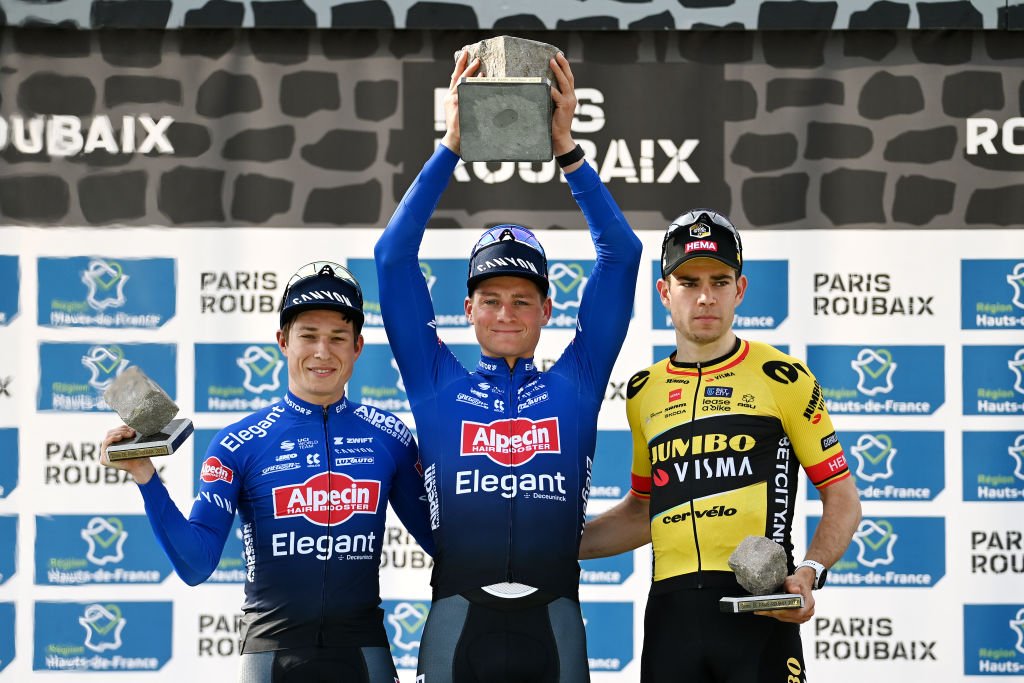 Paris-Roubaix 2024: Van Der Poel Finishes Third, Pogacar Over A Minute Back Paris-Roubaix 2024: Van Der Poel Finishes Third, Pogacar Over A Minute Back