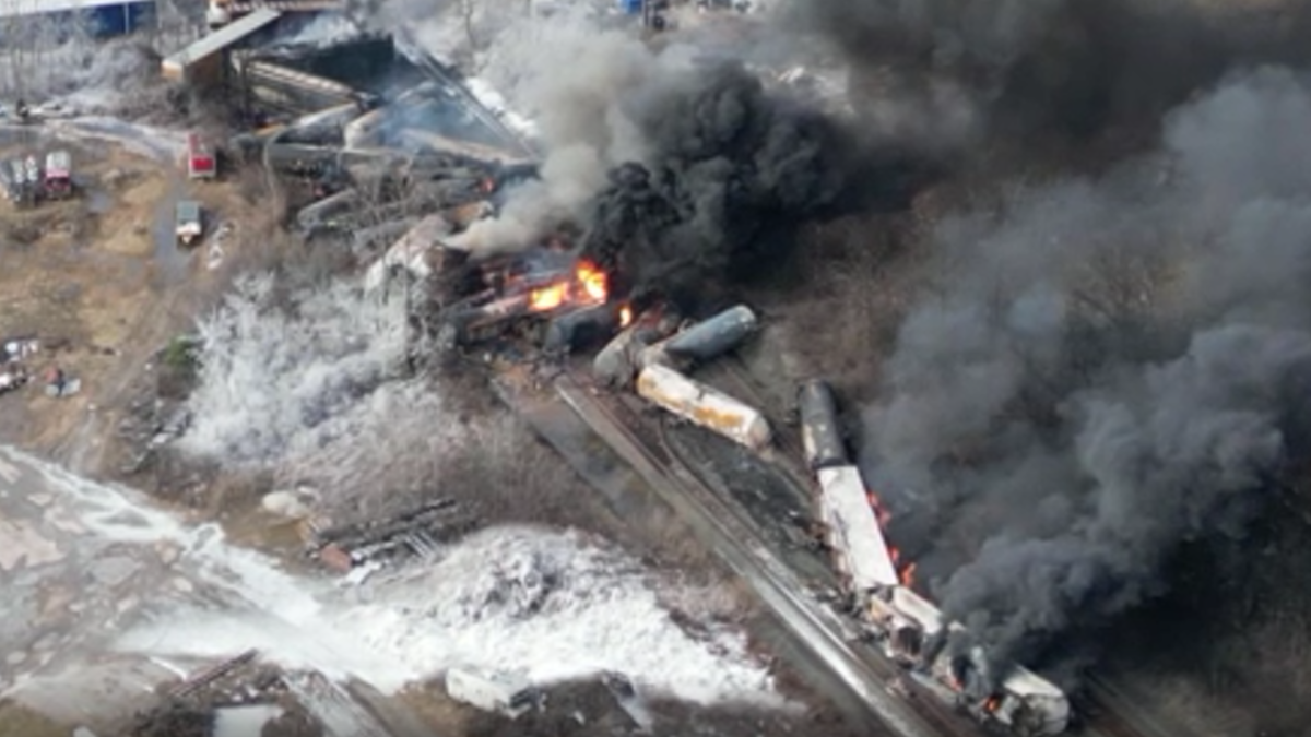 Persistent Pollution: Ohio Train Derailment's Toxic Chemical Impact On Structures Persistent Pollution: Ohio Train Derailment's Toxic Chemical Impact On Structures