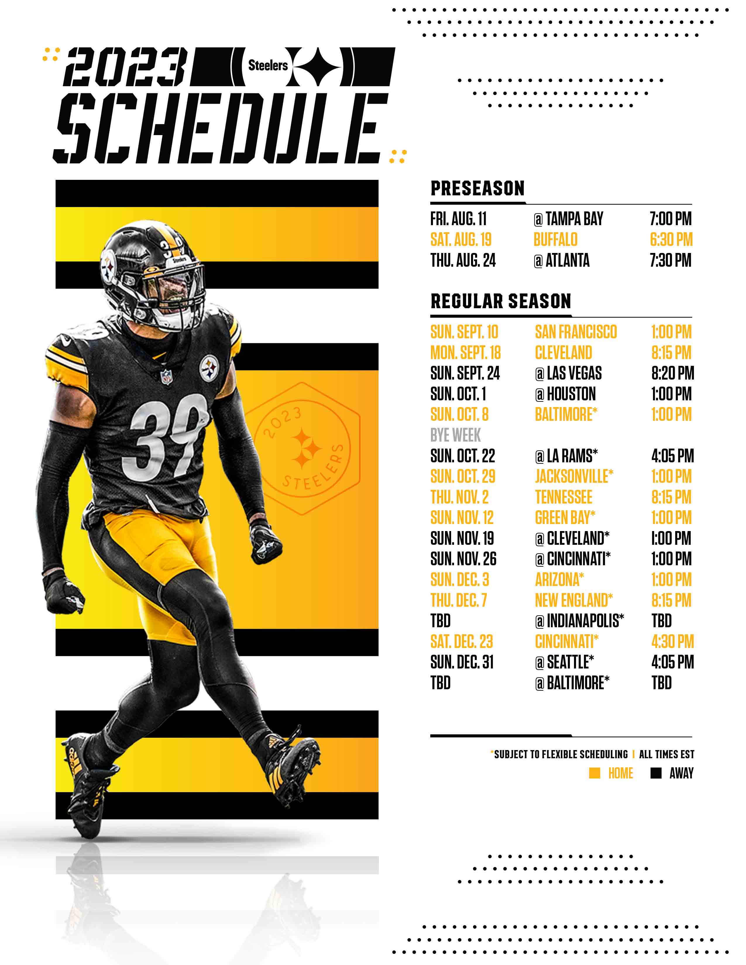 Pittsburgh Steelers 2025 Season: A Look At The Upcoming Schedule Pittsburgh Steelers 2025 Season: A Look At The Upcoming Schedule