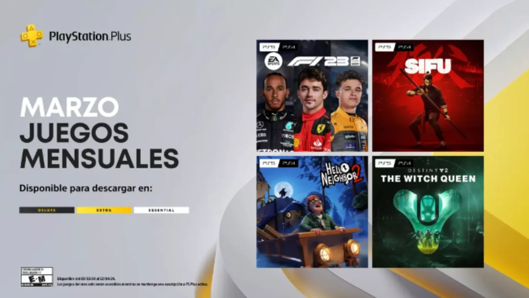 PlayStation Plus Premium & Extra: Full March 2024 Games List PlayStation Plus Premium & Extra: Full March 2024 Games List