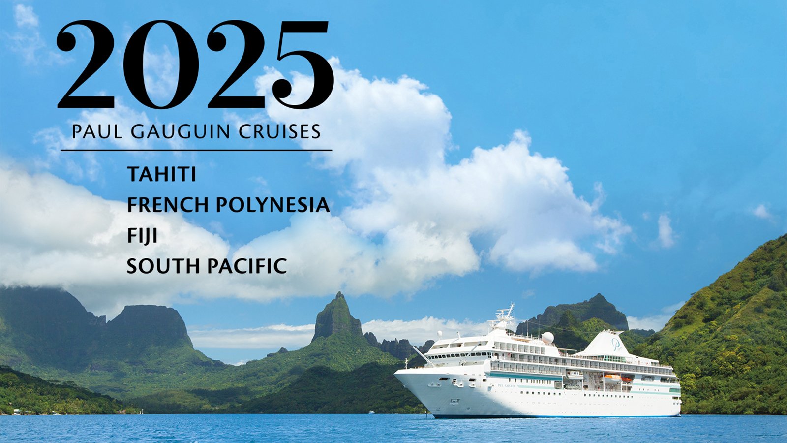 PONANT Agent Incentive: $1,500 Flight Credit For Paul Gauguin Cruises