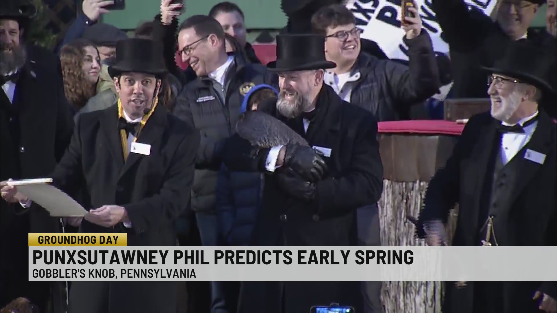 Punxsutawney Phil's Child's First Birthday Celebration Punxsutawney Phil's Child's First Birthday Celebration