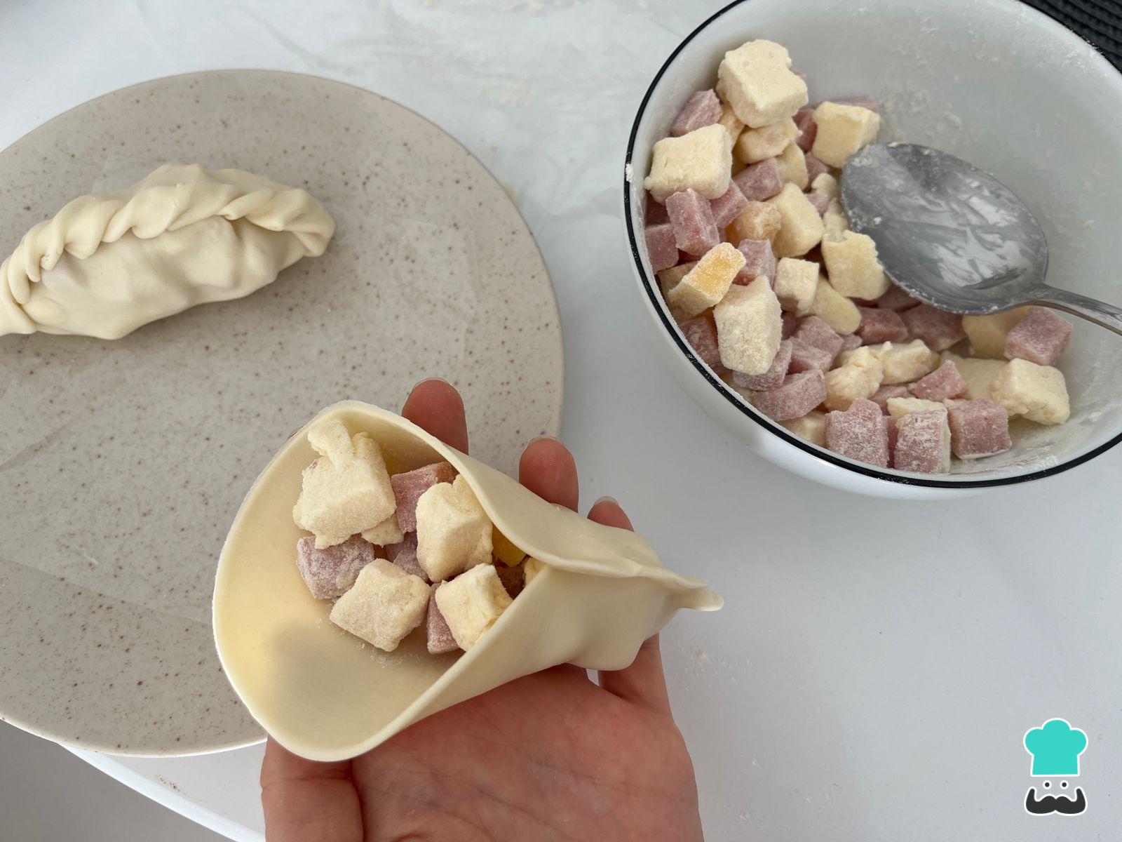 Receta Fácil De Empanadas De Jamón Y Queso Sin Horno